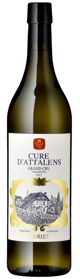 Cure d'Attalens blanc 2.023 Obrist, Lavaux AOC