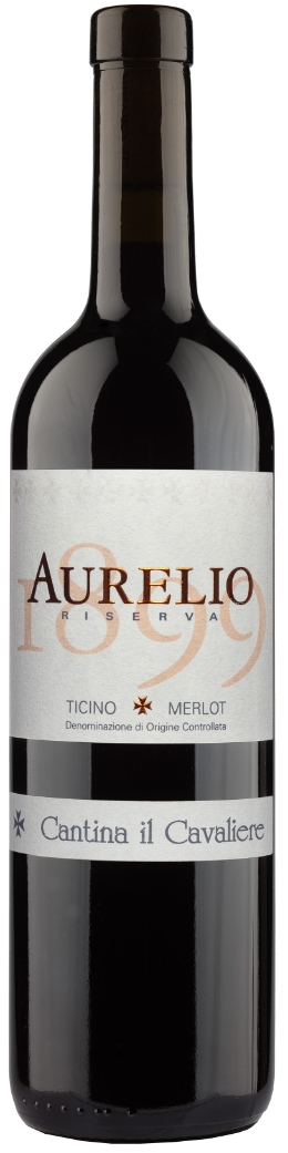 AURELIO Merlot Ticino DOC 2.021 Riserva, Cantina il Cavaliere