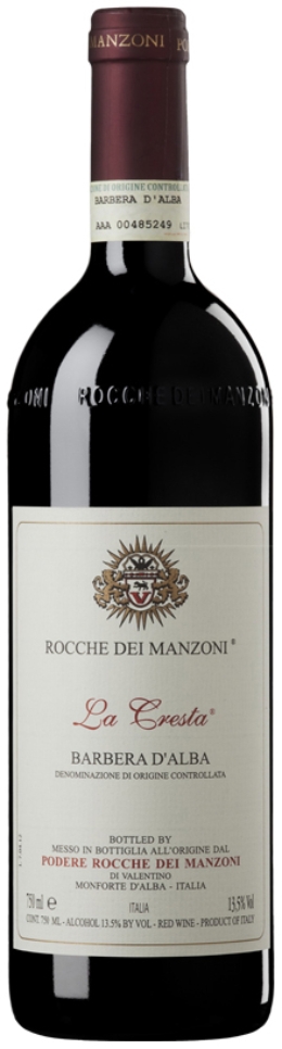 Barbera d'Alba DOC La Cresta 2.022 Podere Rocche dei Manzoni