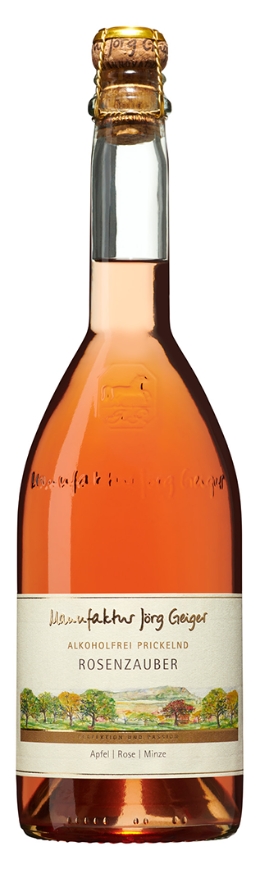 "Rosenzauber" Rosé Sparkling 0 Alkoholfrei, Jörg Geiger