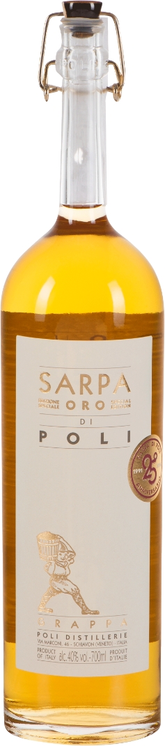 Grappa Sarpa Oro di Poli 0 Jacopo Poli