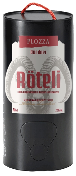 Bündner Röteli Black Box 0 Plozza  2 Lt. Black-Box