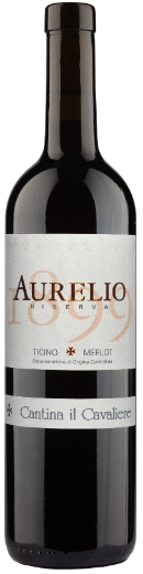 AURELIO Merlot Ticino DOC 2.020 Riserva, Cantina il Cavaliere