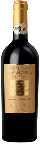 Primitivo di Manduria Ris. ORO 2.020 Carlo Sani
