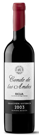 Colección histórica Rioja DOCa 2.003 Conde de los Andes